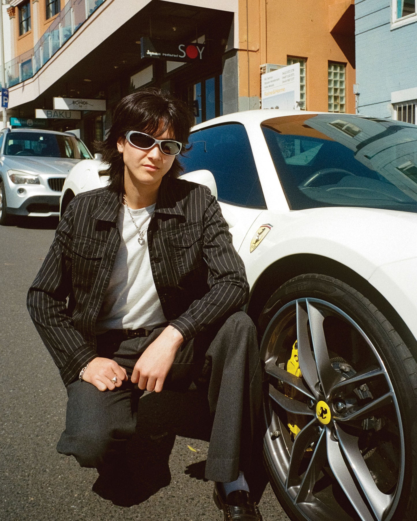 DEMON SPEED - MATTE BLACK / ORANGE REFLECTIVE POLARISED