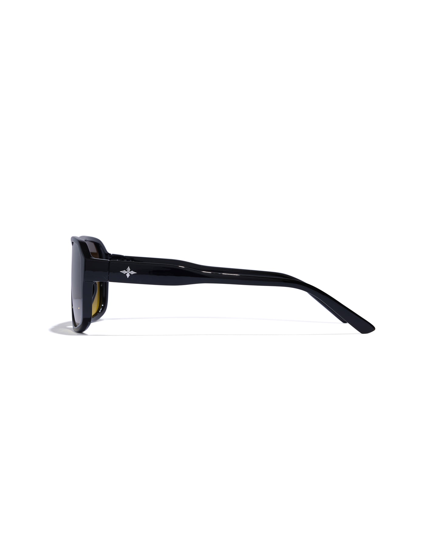 THE EXECUTIVE - POLISHED BLACK / AMBER FADE POLARISED