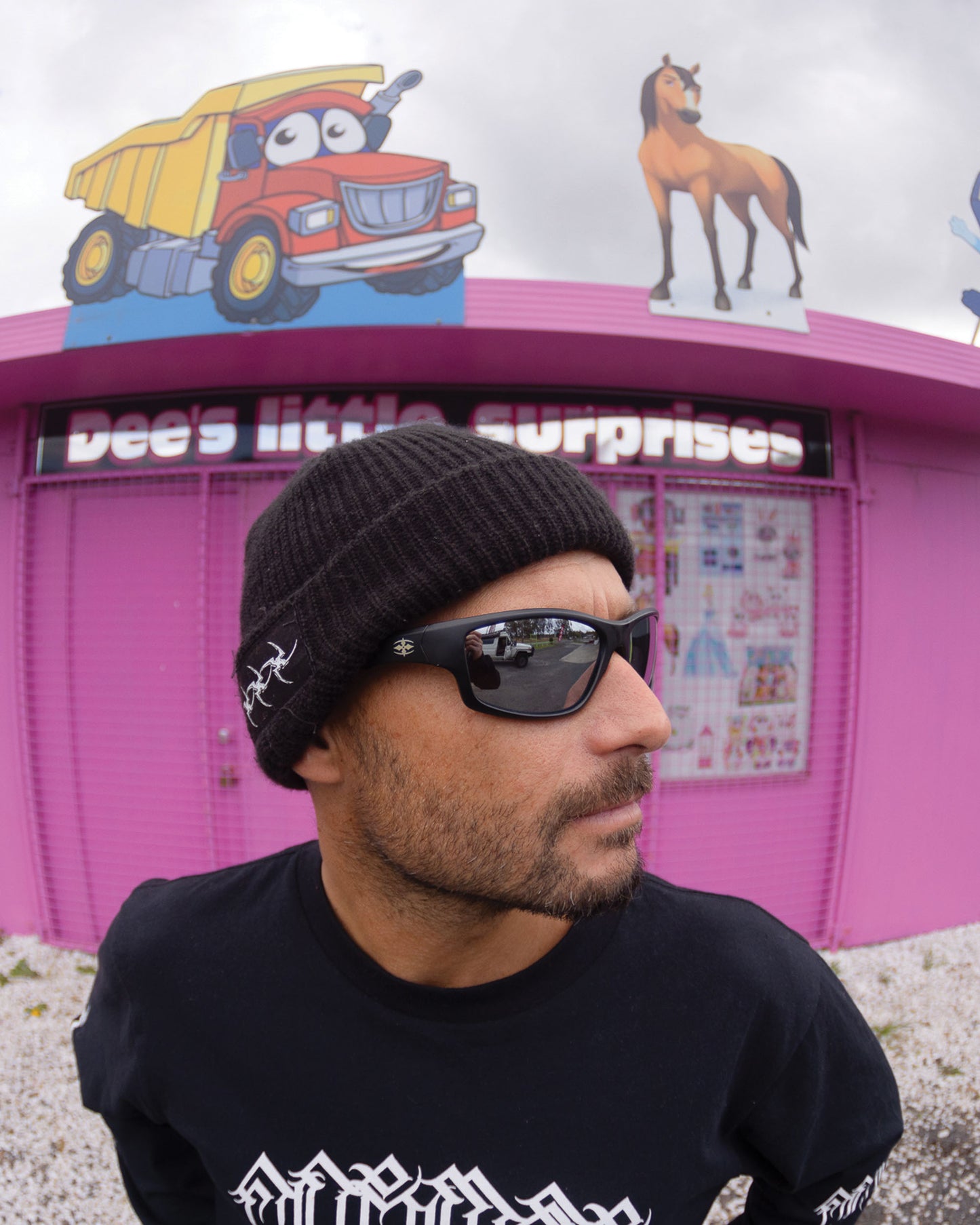 TEENAGE ZERO - MATTE BLACK / SILVER GREY POLARISED