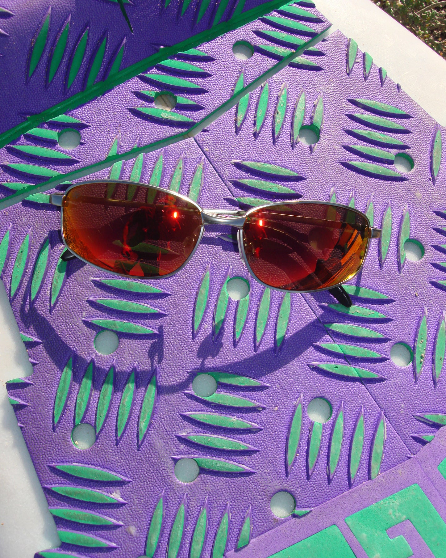 CALIFORNICATION - POLISHED GUNMETAL / BLUE REFLECTIVE