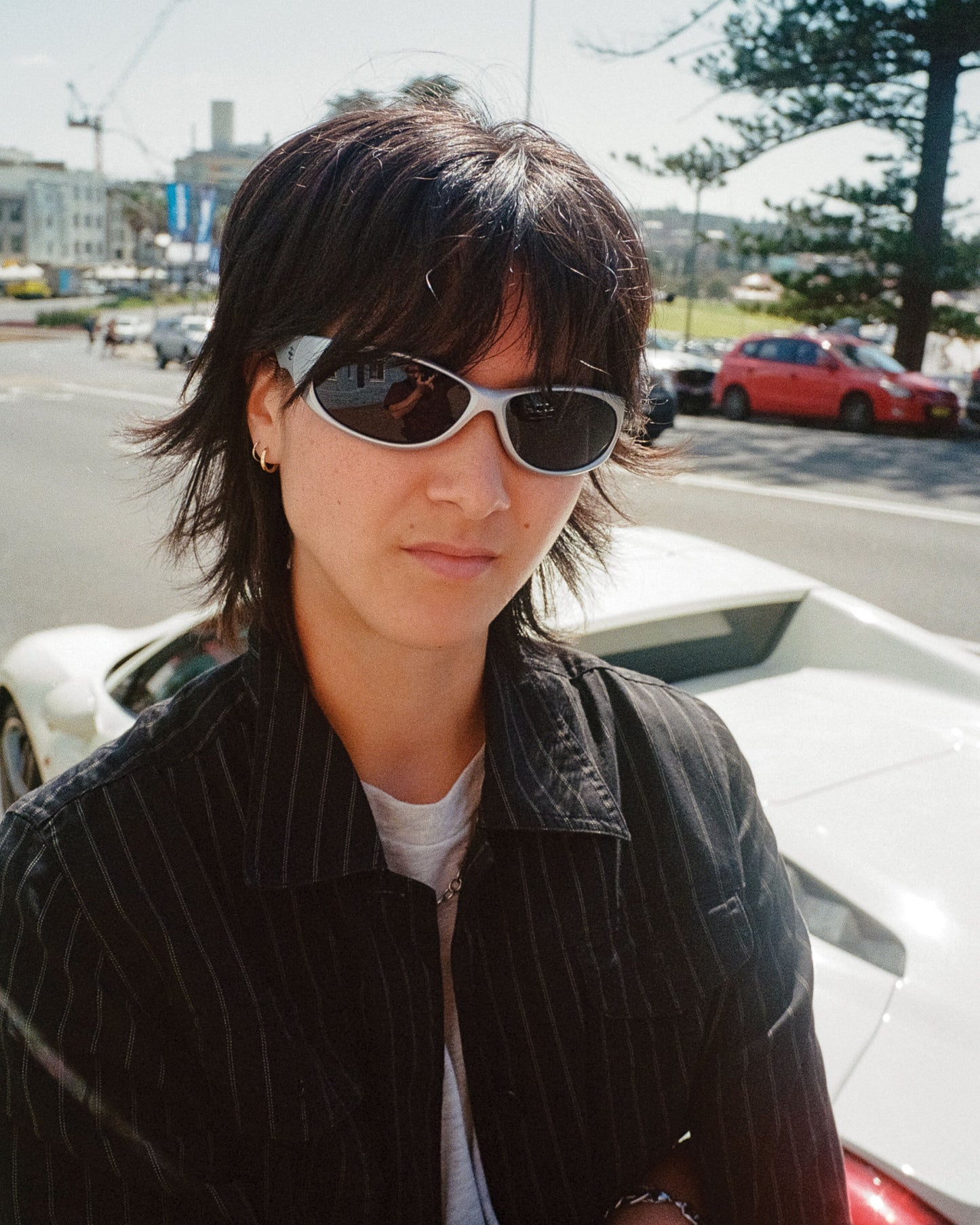 DEMON SPEED - MATTE BLACK / ORANGE REFLECTIVE POLARISED