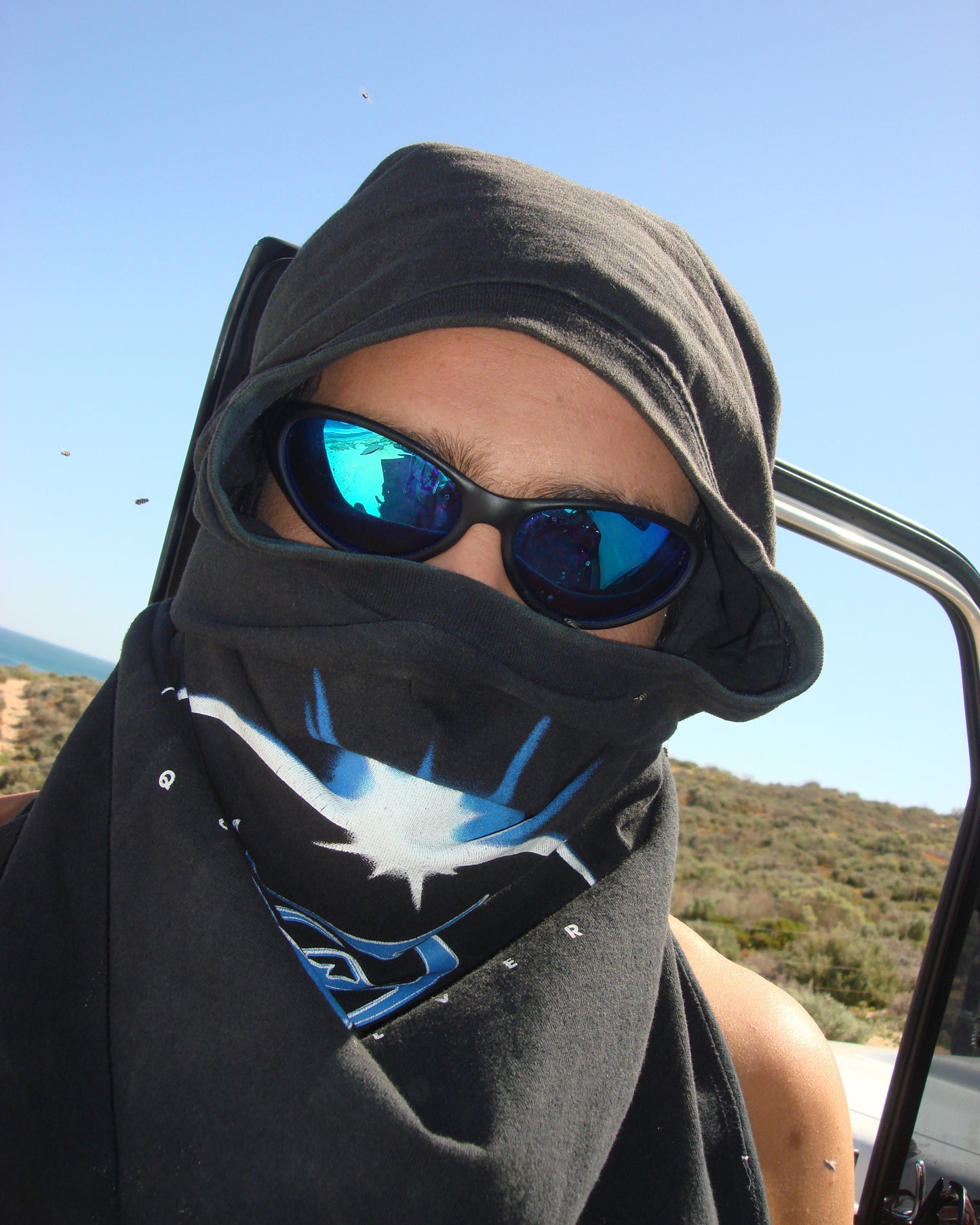 MORPHINE - MATTE CHROME / ORANGE REFLECTIVE POLARISED