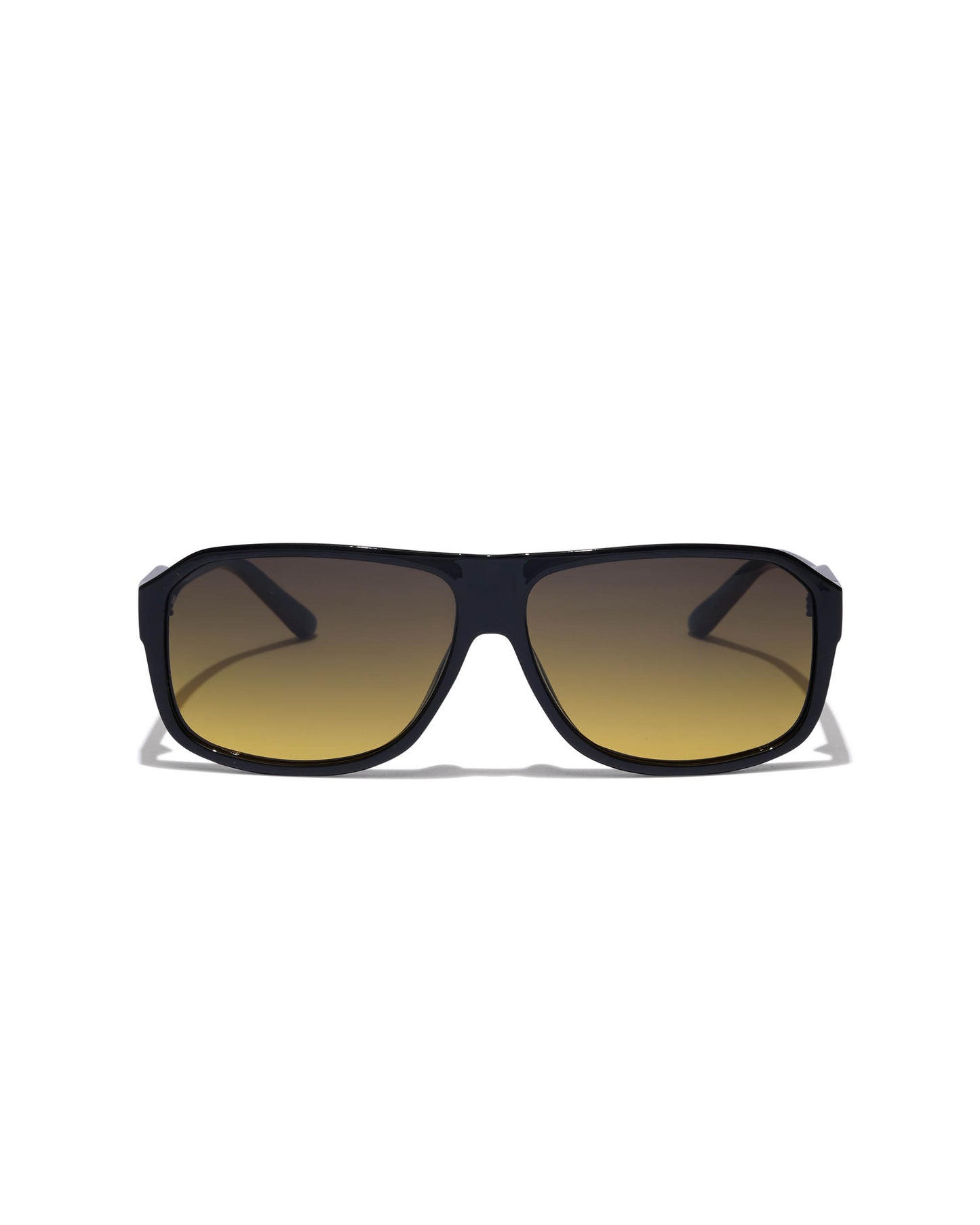 THE EXECUTIVE  - POLISHED BLACK / AMBER FADE POLARISED