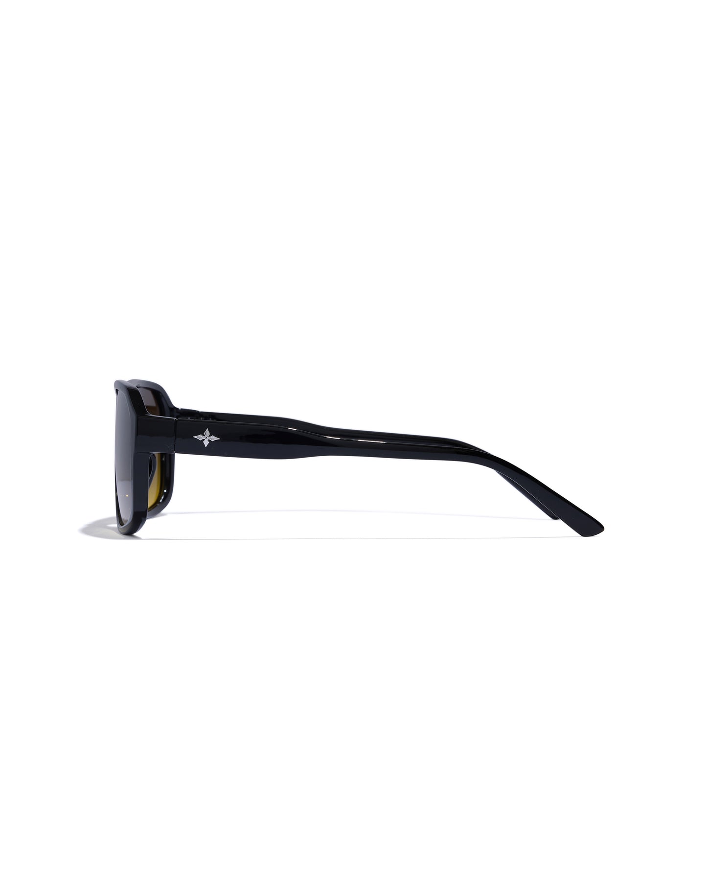 THE EXECUTIVE  - POLISHED BLACK / AMBER FADE POLARISED