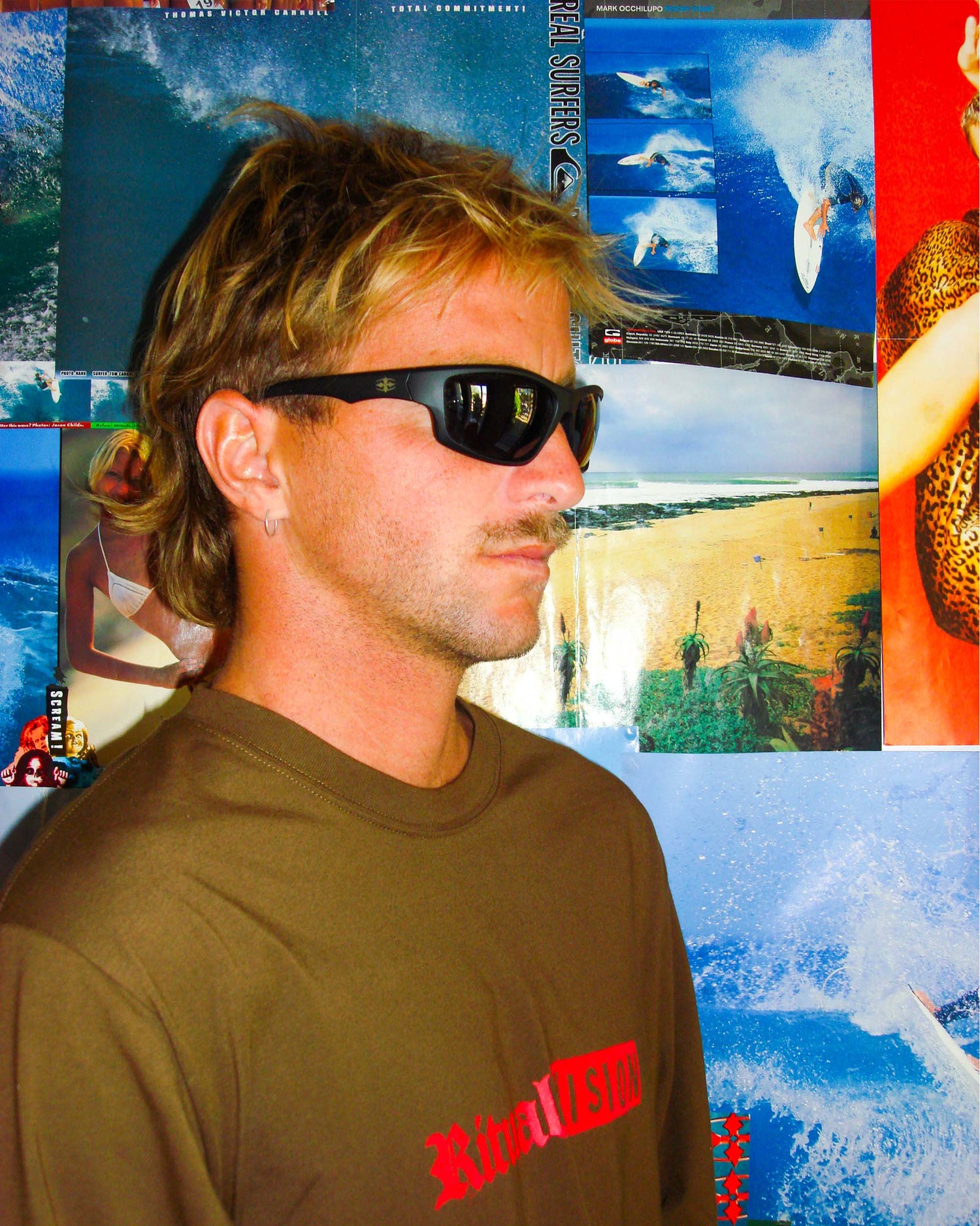 TEENAGE ZERO - MATTE BLACK / BLACK POLARISED