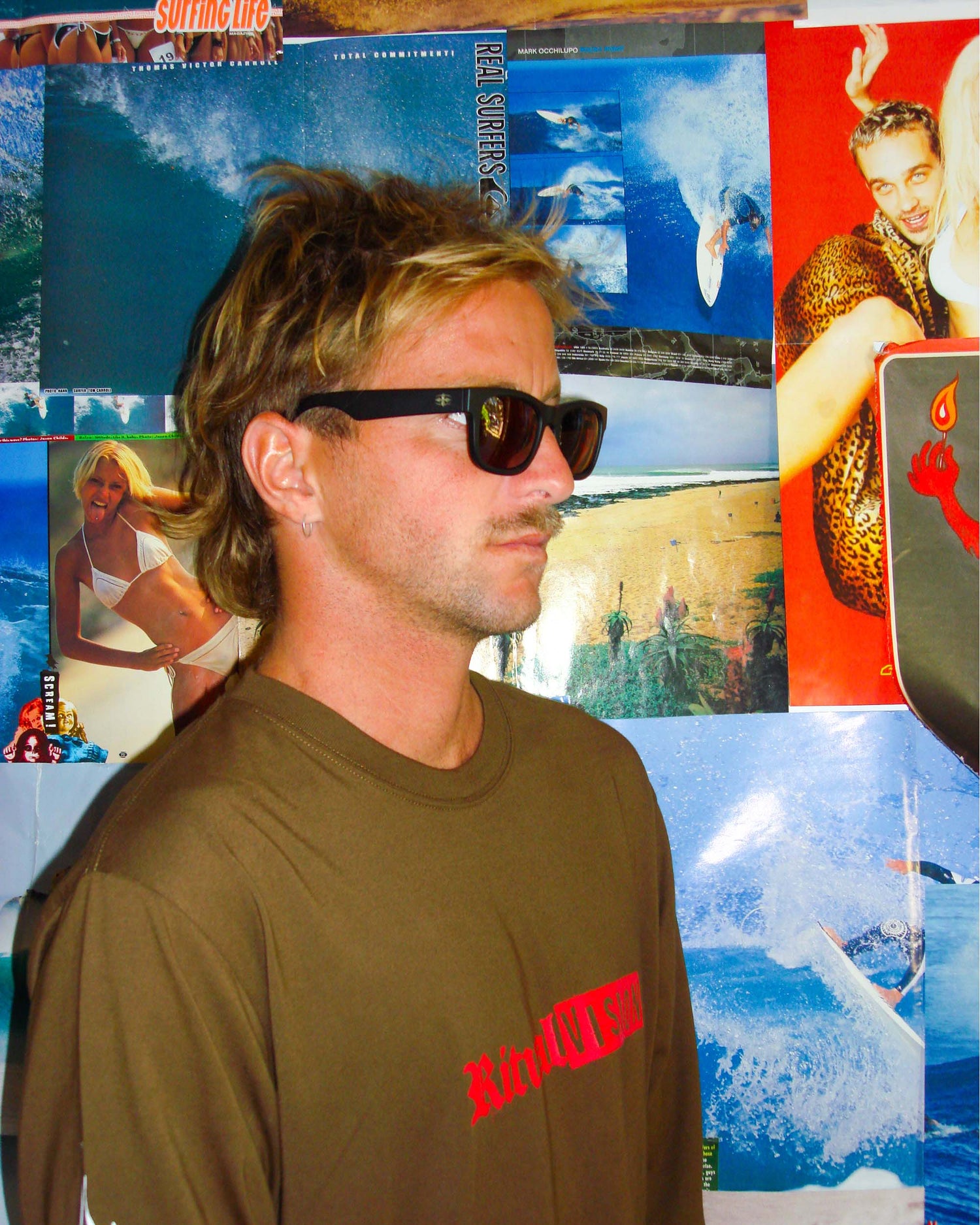 BAD HABIT  - MATTE BLACK / BRONZE POLARISED