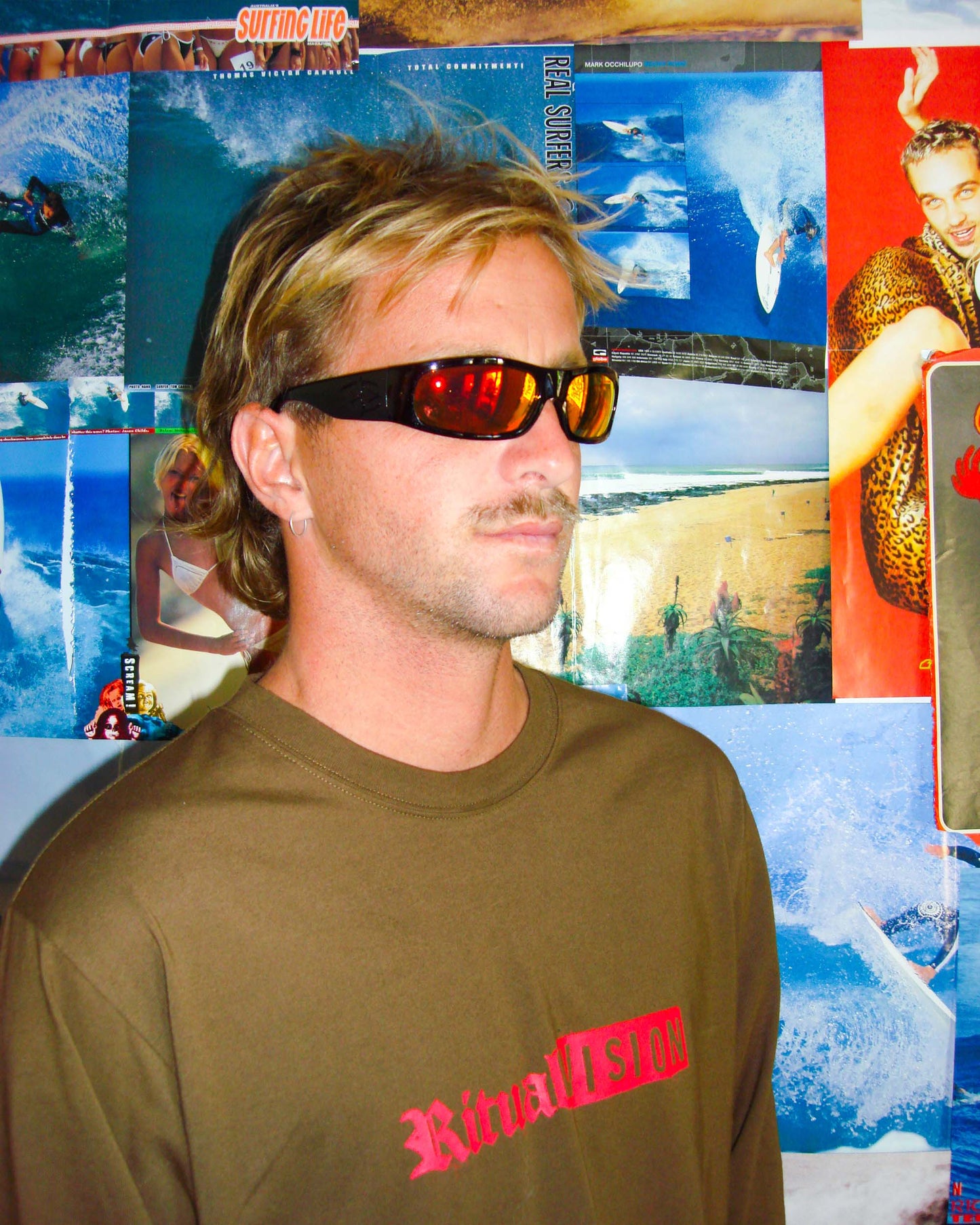 PARASITE - BLACK / ORANGE REFLECTIVE POLARISED