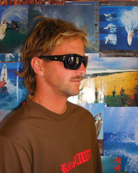 THE DECLINE  - BLACK / BLACK POLARISED