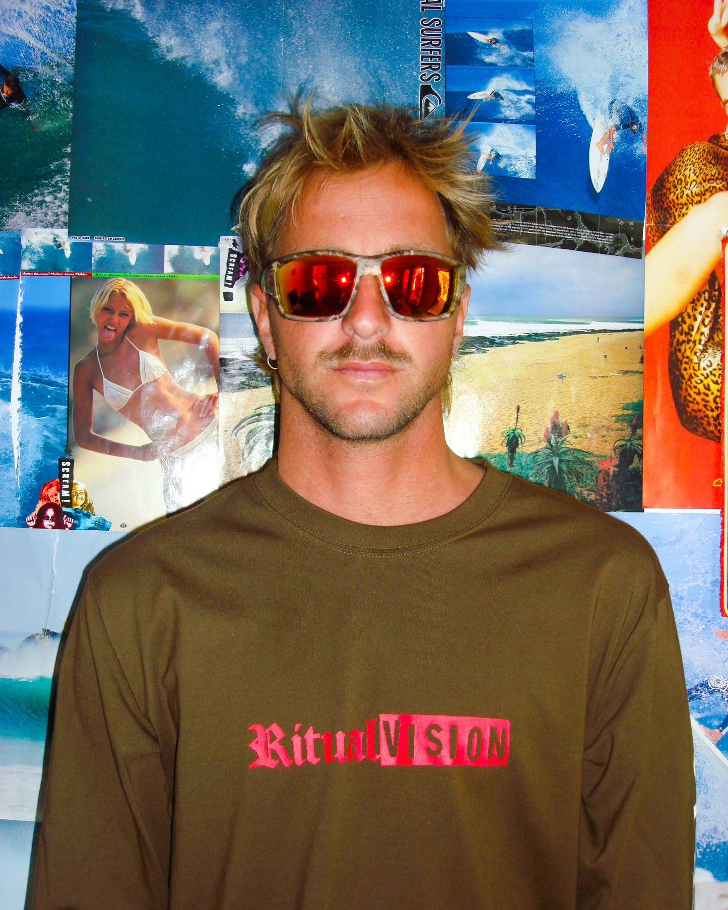 THE DECLINE  - COMBAT / ORANGE REFLECTIVE POLARISED