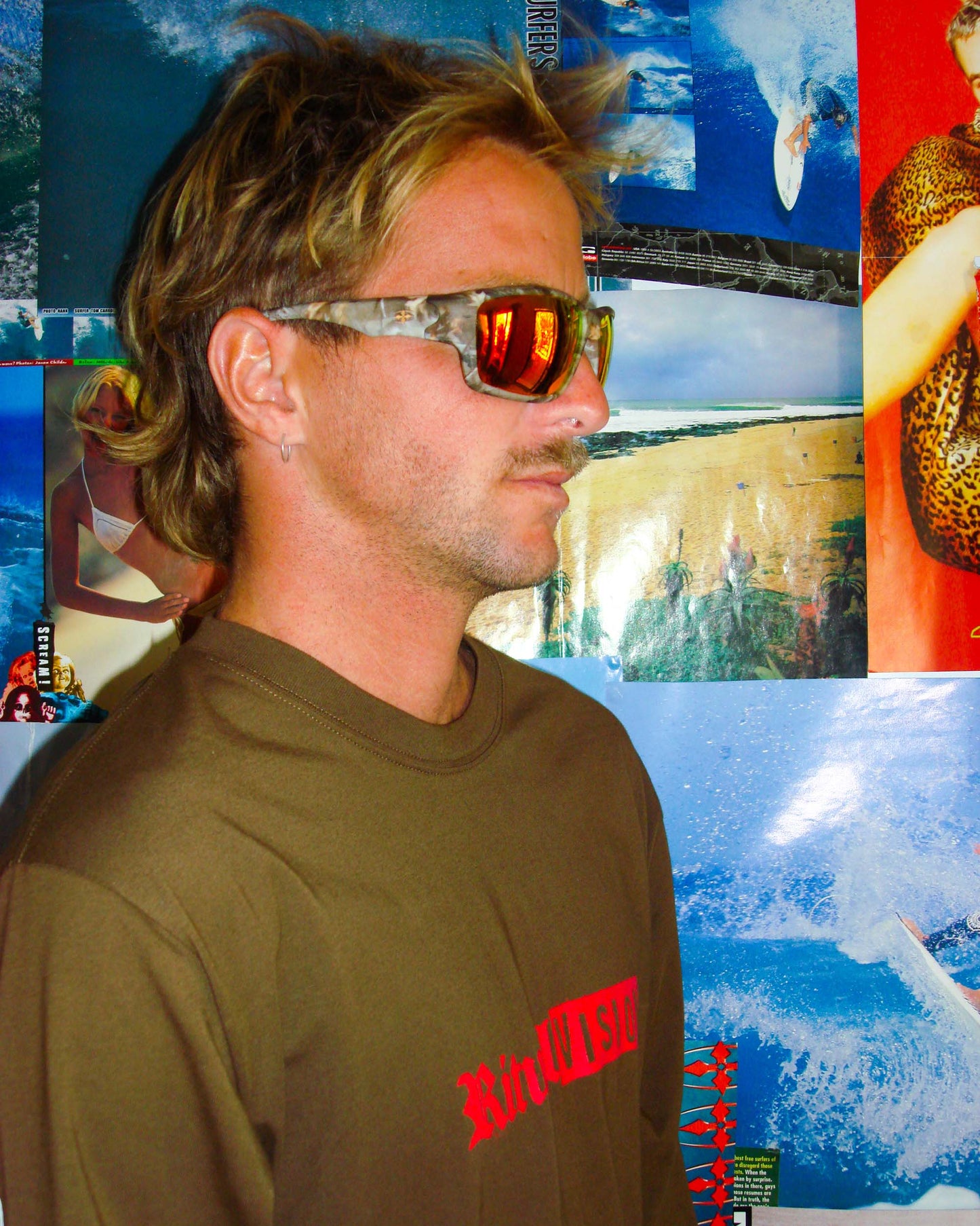 THE DECLINE  - COMBAT / ORANGE REFLECTIVE POLARISED