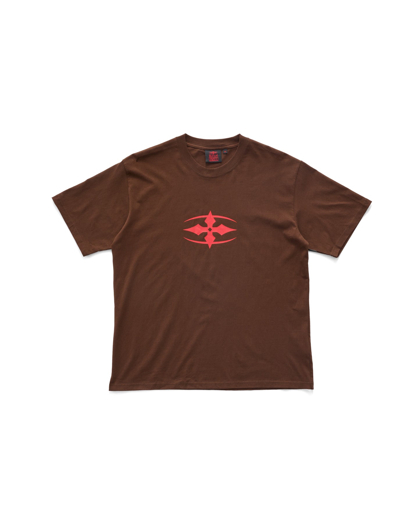 SYMBOL CORE TEE - BROWN