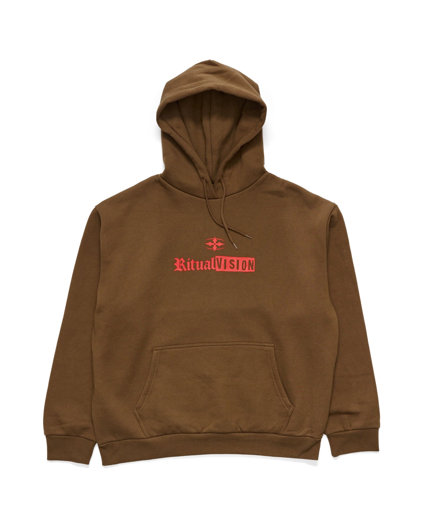 STACKED HOODIE - CHOCOLATE
