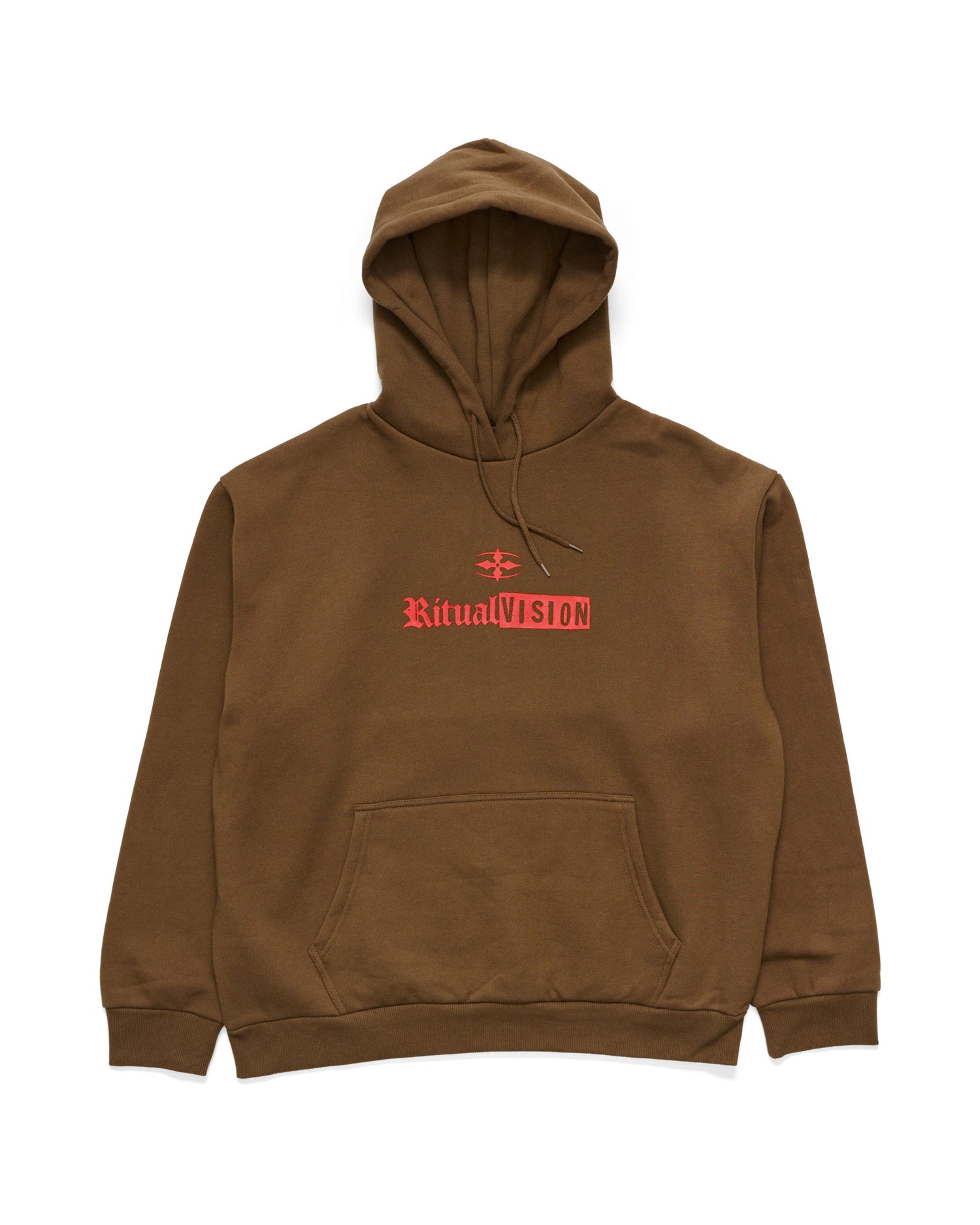 STACKED HOODIE - CHOCOLATE