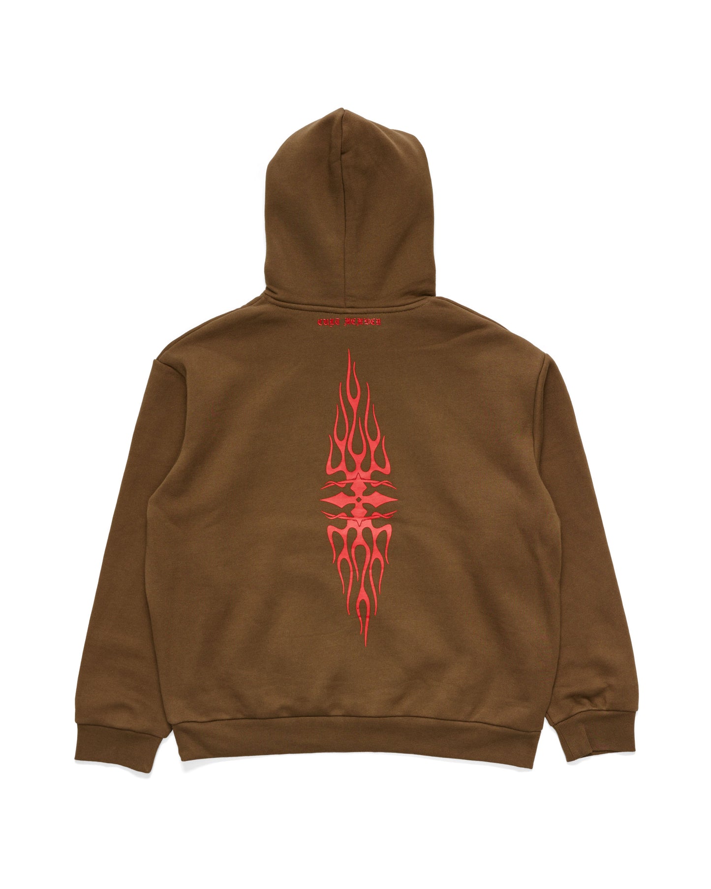 STACKED HOODIE - CHOCOLATE