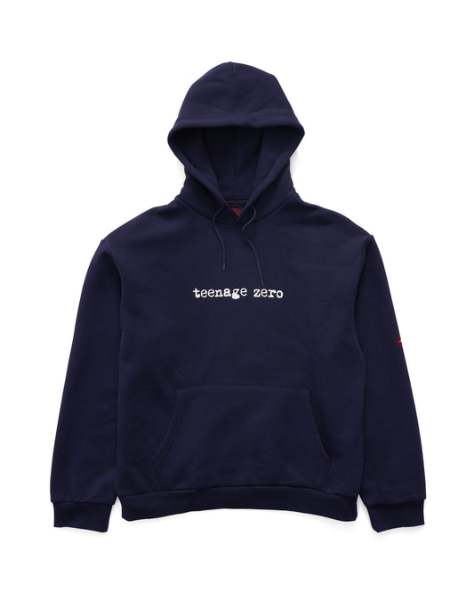 TEENAGE ZERO HOODIE - NAVY