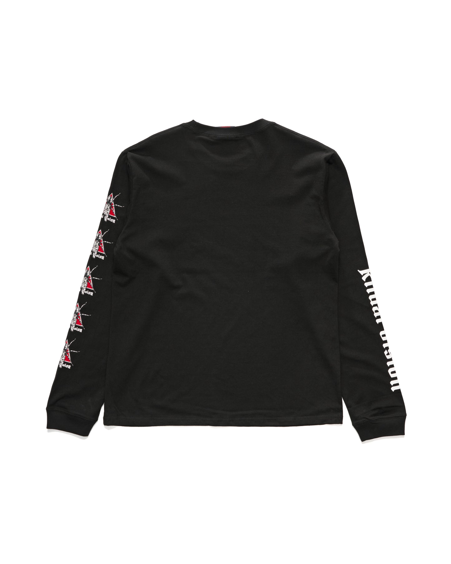 SPIDER TIGER LONG SLEEVE TEE - BLACK