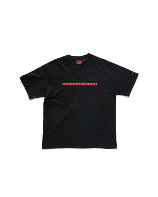 DEMON SPEED TEE - BLACK
