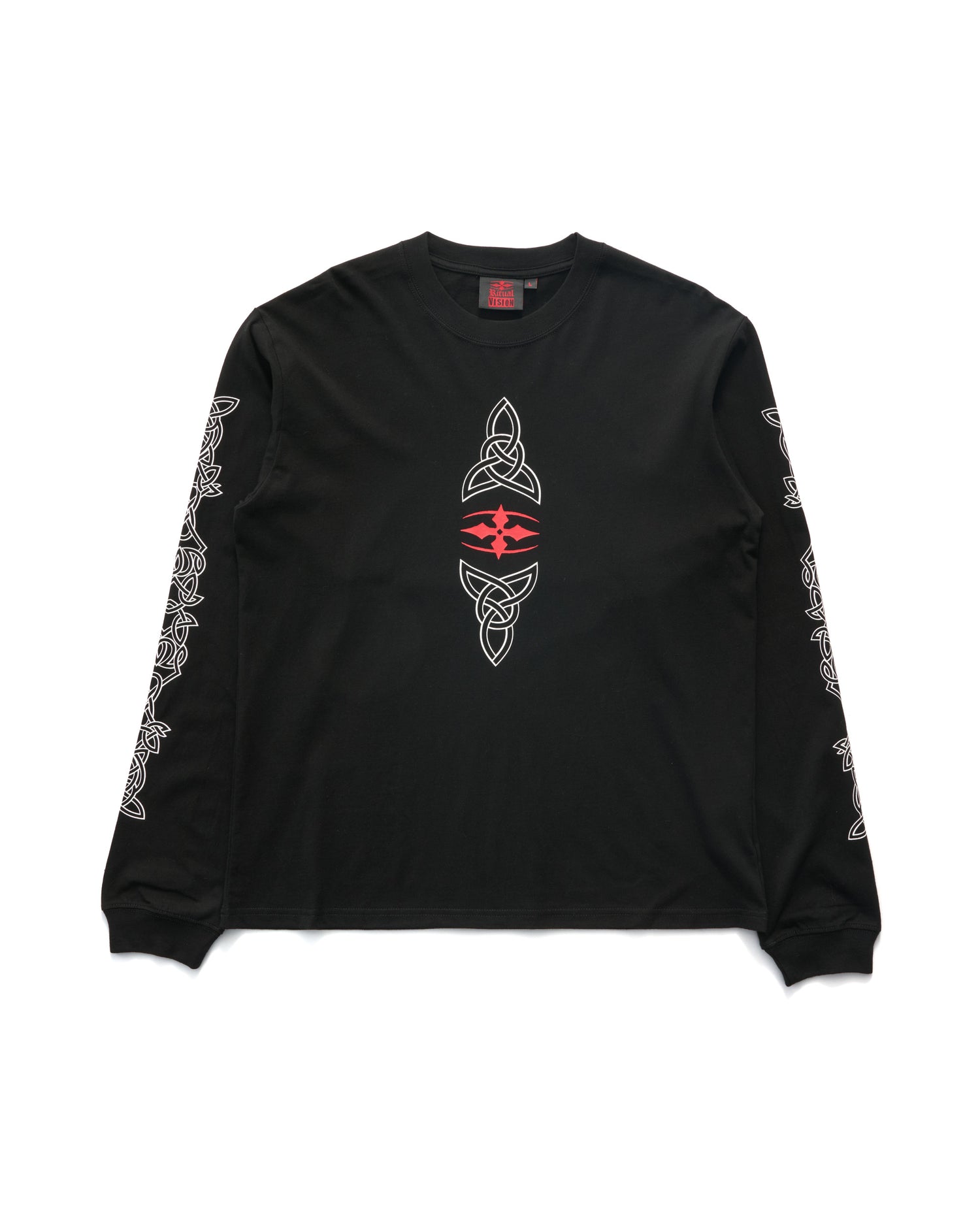 ICON LONG SLEEVE TEE - BLACK
